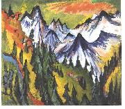 Ernst Ludwig Kirchner, mountain top